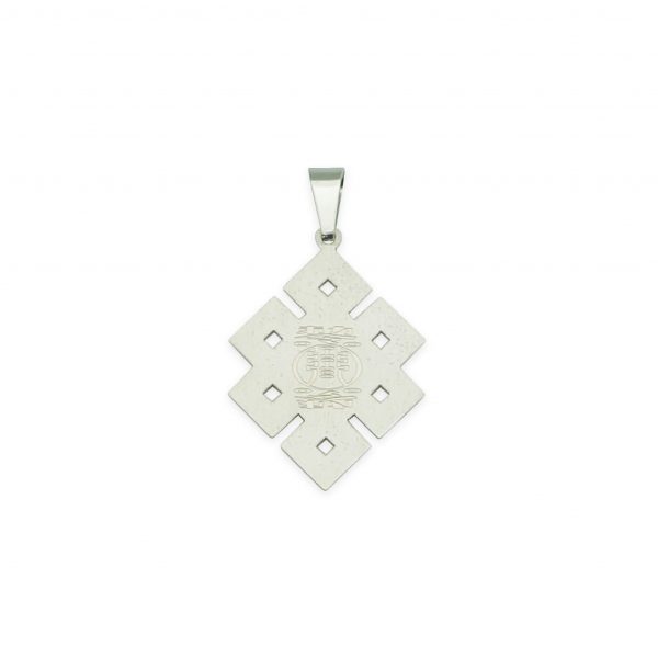 Double Happiness Mystic Knot Pendant
