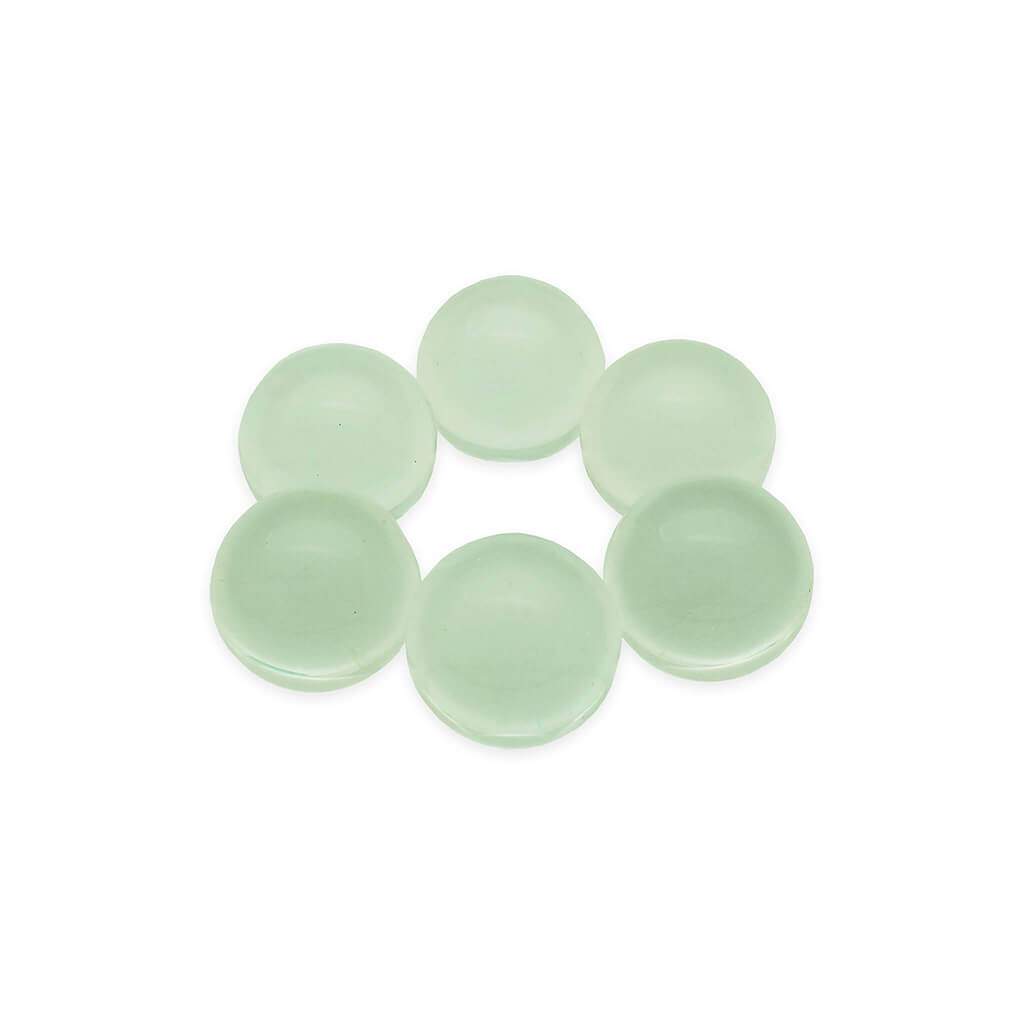 Six Clear Crystal Balls (Small)