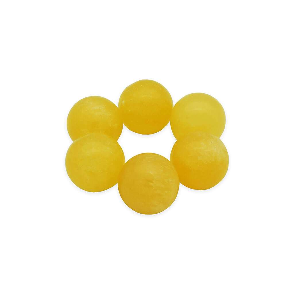 Six Yellow Fluorite Crystal Balls (Small)