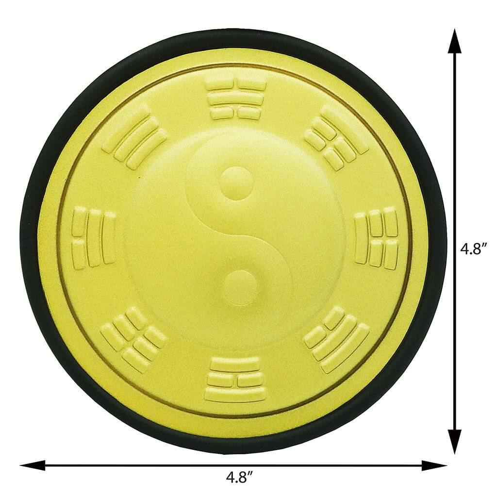 4.8in Wu Tang's Golden Brass Later Heaven Bagua