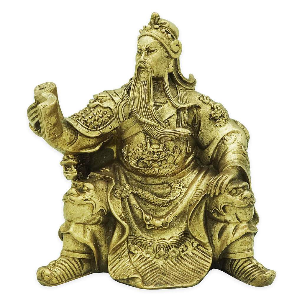 Bronze Kwan Kung of Wisdom (Large)