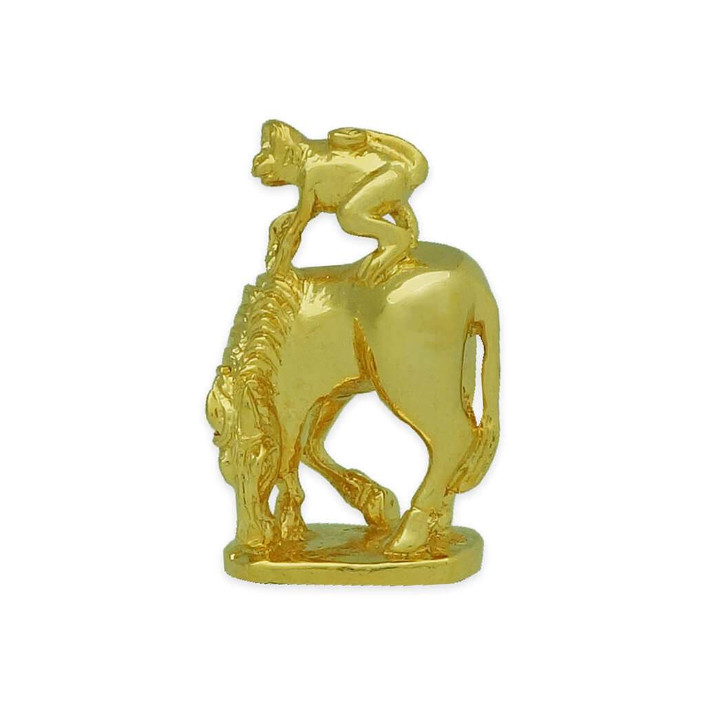 Golden Monkey on Horse