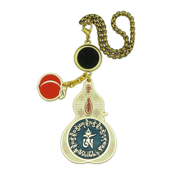 Medicine Buddha Wulou with Peach of Immortality