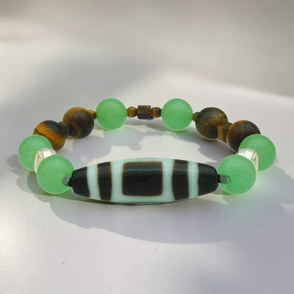 Heaven Earth Destiny Alignment Dzi Bracelet