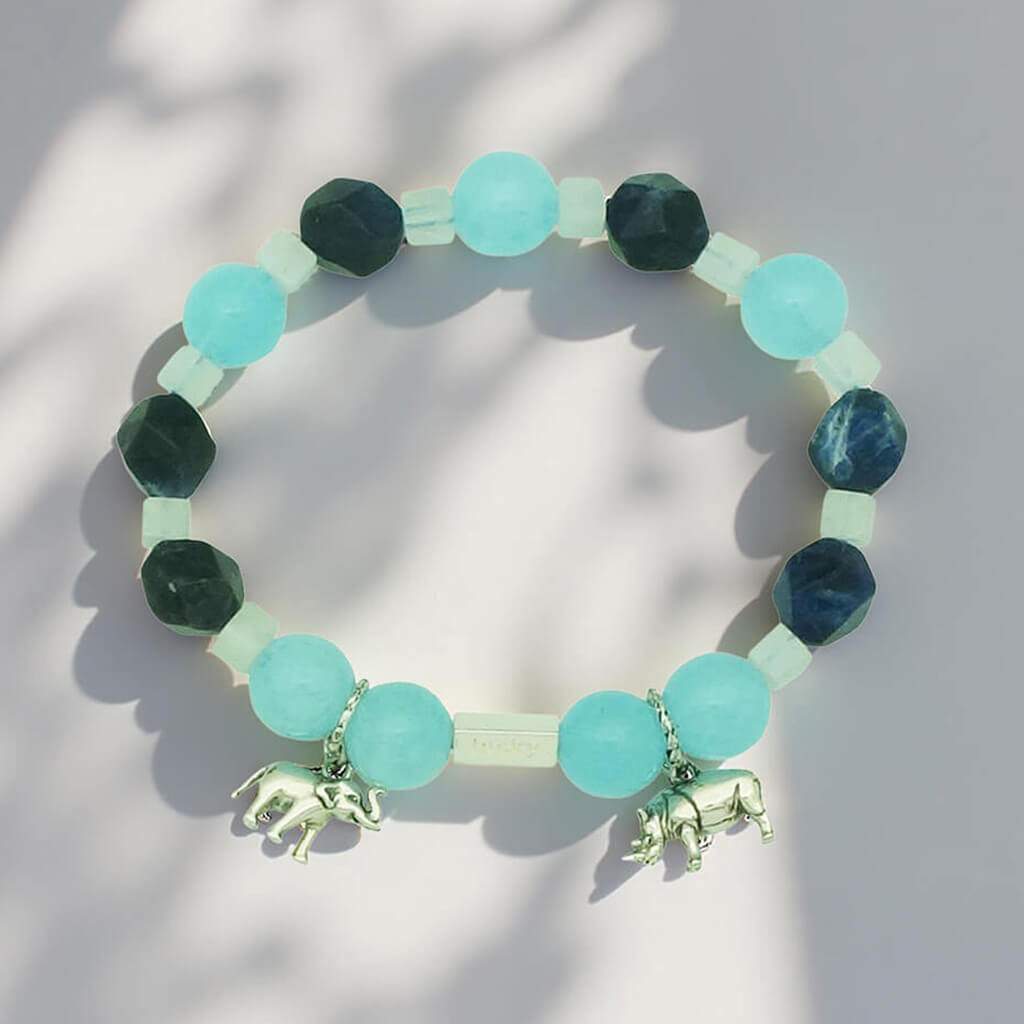 Rhino Elephant Protective Shield Bracelet