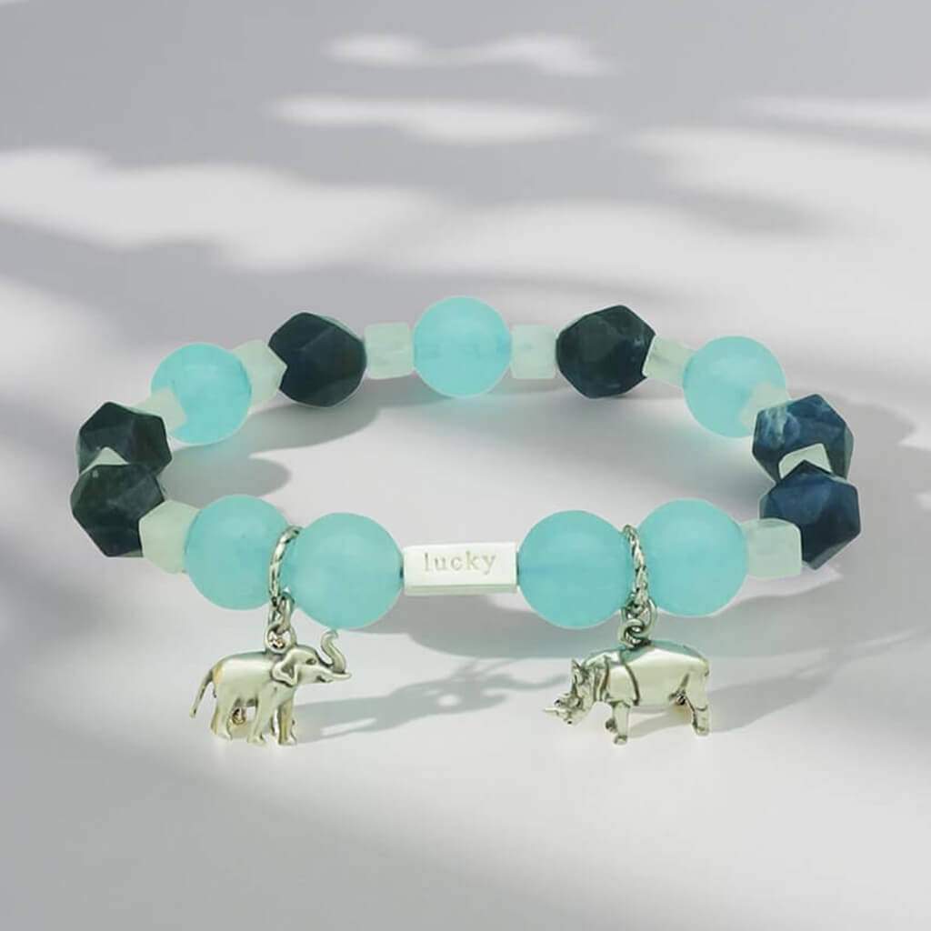 Rhino Elephant Protective Shield Bracelet