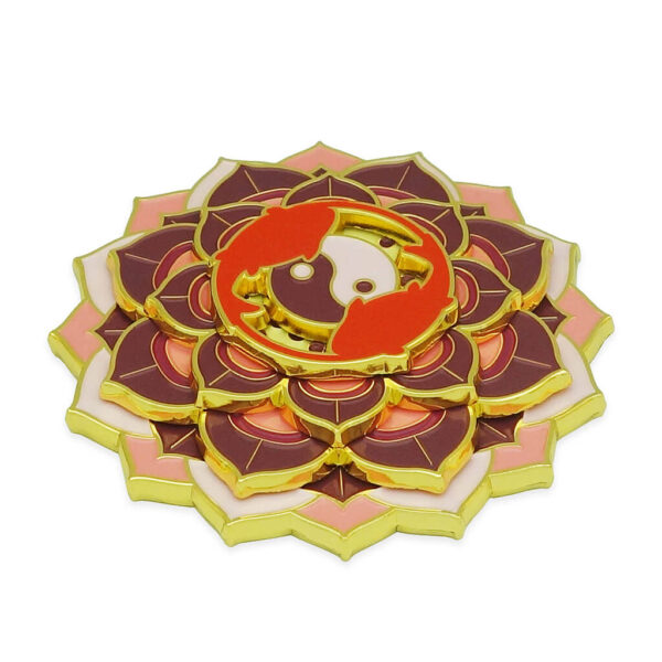 The Rotating 3-Tiered Lotus of Manjusri