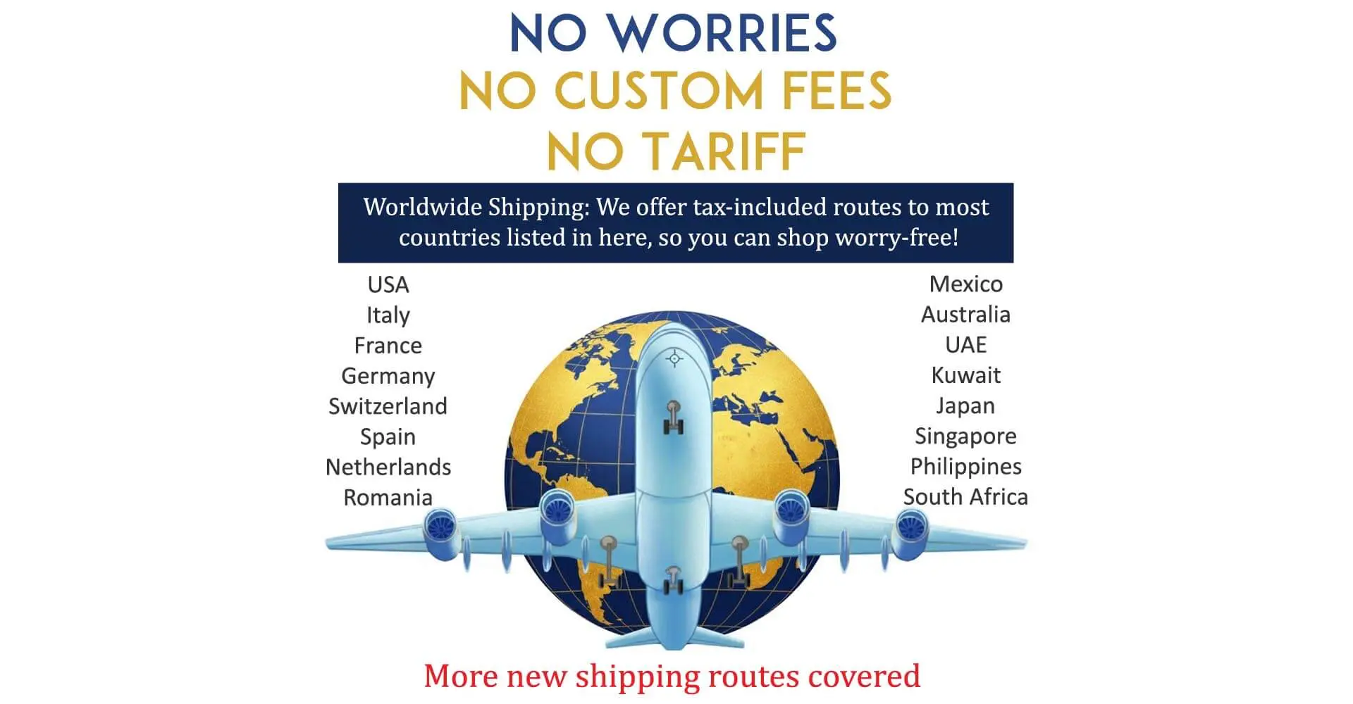 Custom Free Countries