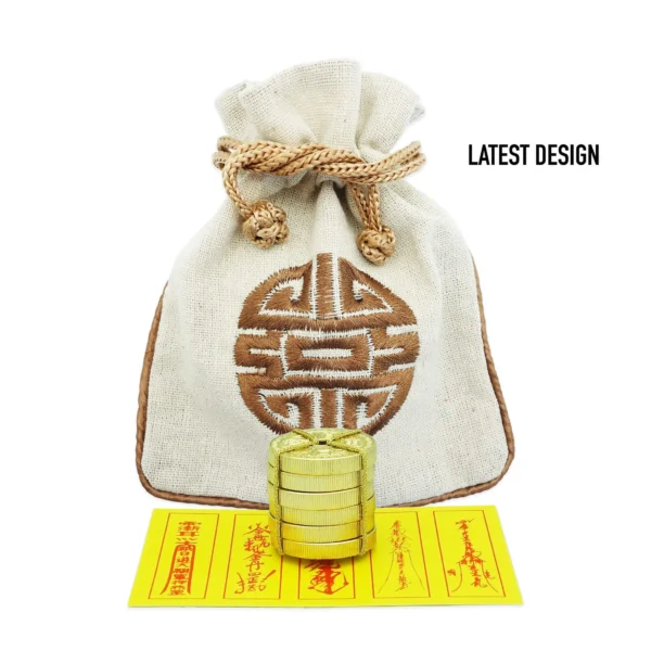 6 Gold Emperor Coins Tower